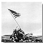 Iwo Jima Flag-Raising Sequence - Framed