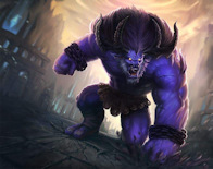 Harlan voiced the Minotaur Alistar in League of Legends